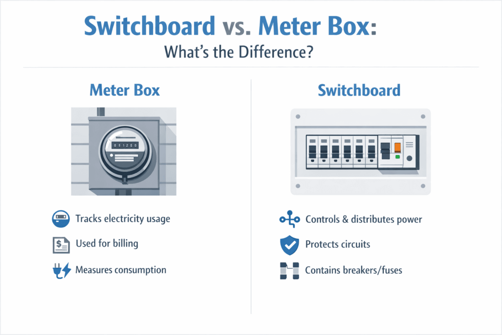 Electrical Switchboard and Meter Box