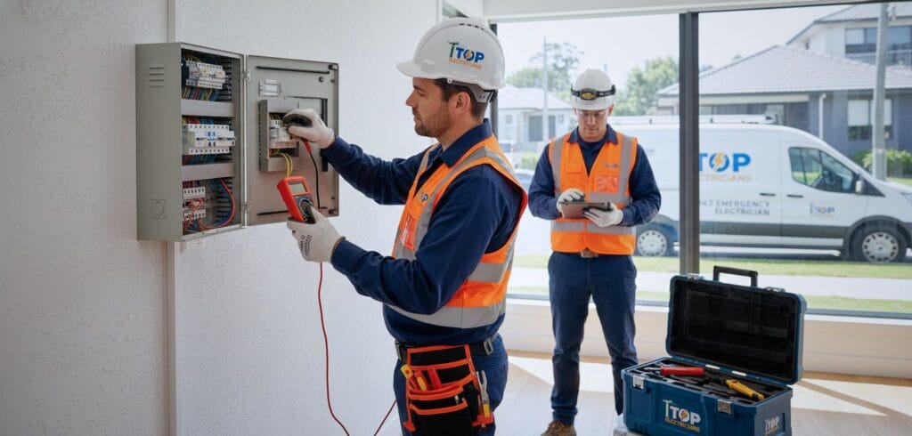 Top Electricians' emergency electrician team covered all areas of Sydney.