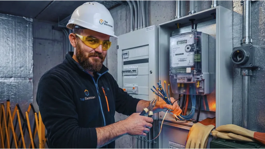 why choose top electrician, for metering services & smart meter installation