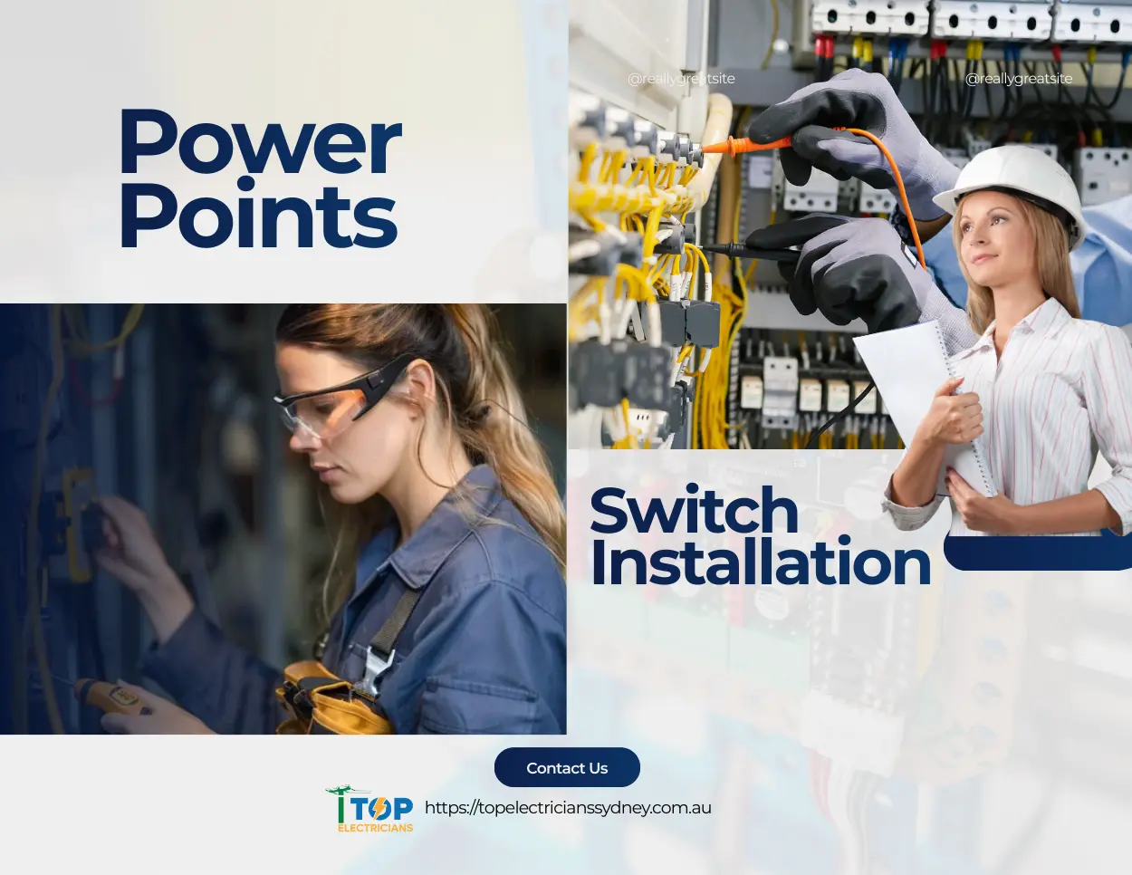 Power Points & Switch Installation in Sydney