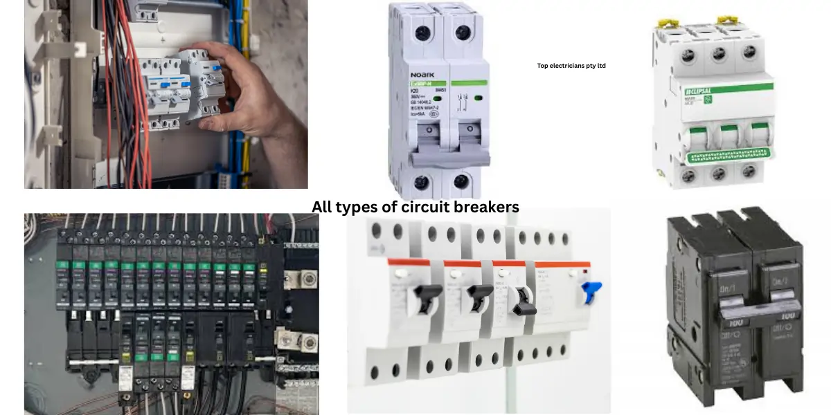 All types of circuit breakers