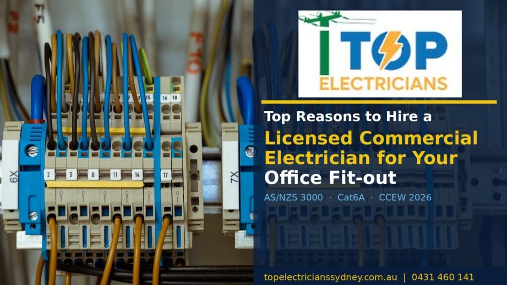 Licensed Commercial Electrician Sydney