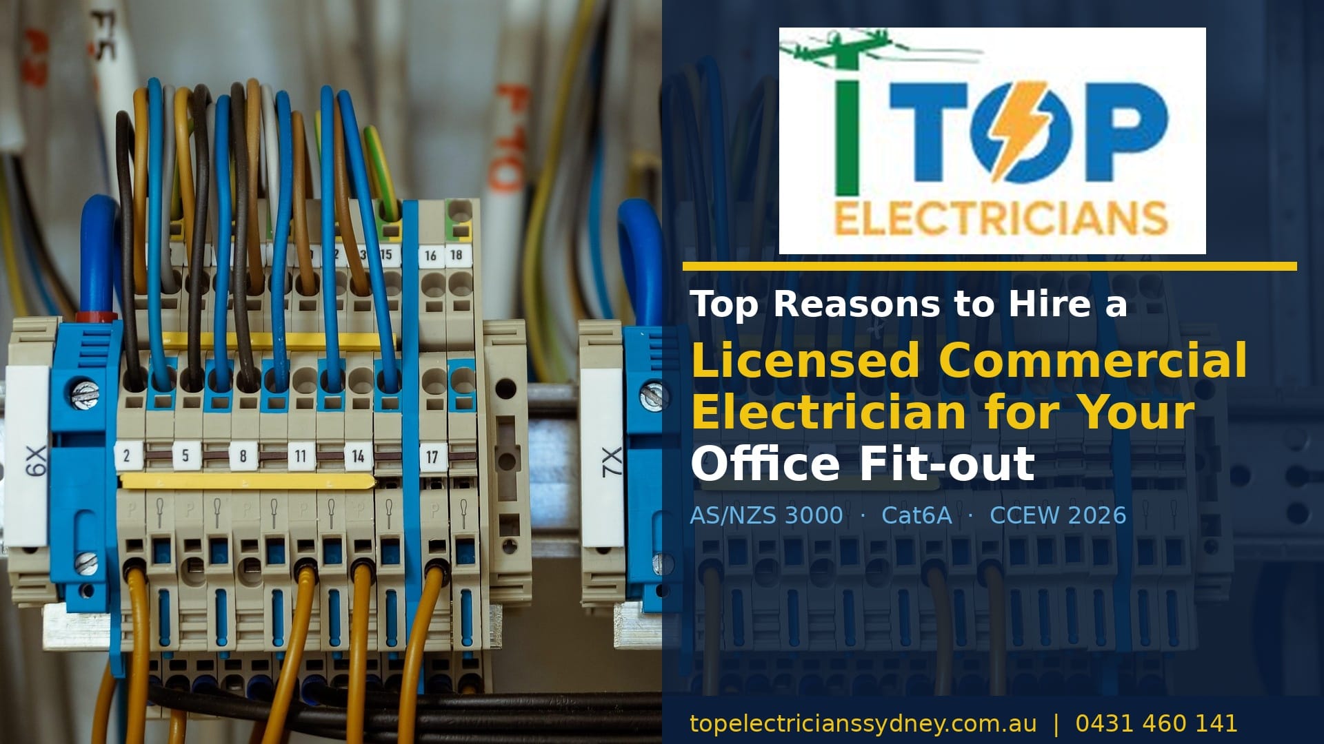Licensed Commercial Electrician Sydney