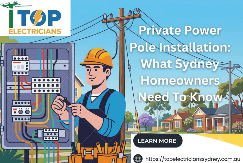 Private-Power-Pole-Installation